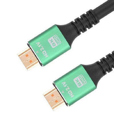 High Speed 1.5M HDTV 8K HDMI Cable With Gold Plated Connectors