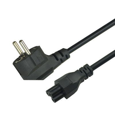 CCC CE ROHS  Pc Power Extension Cable  Two Prong Power Cable 1mtr-2mtr