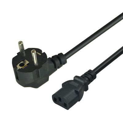 3 Wire 3Pin Plug To IEC C13 Female EU Power Cord 16a 250v For Hair Dryer