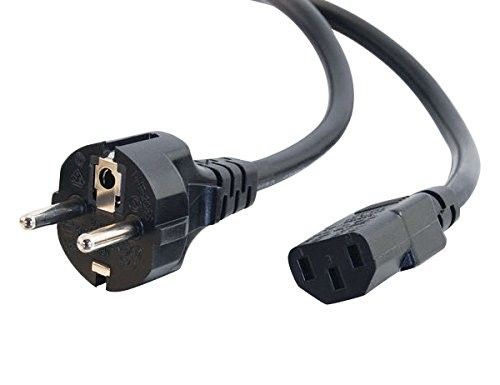 Stranded Copper 2PIN Computer EU Power Cord Tensile Resistance