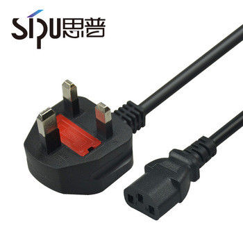 ISO9001 Brazil Electrical Power Cord 220v Computer Power Cable 1meter