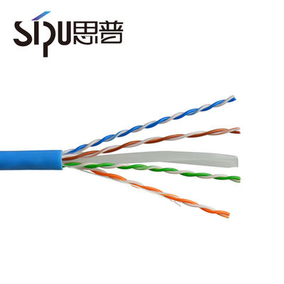 Durable 6.0MM Cca Rj45 Cat6 Cable Utp 4pr 23awg Cat 6 Network Cable